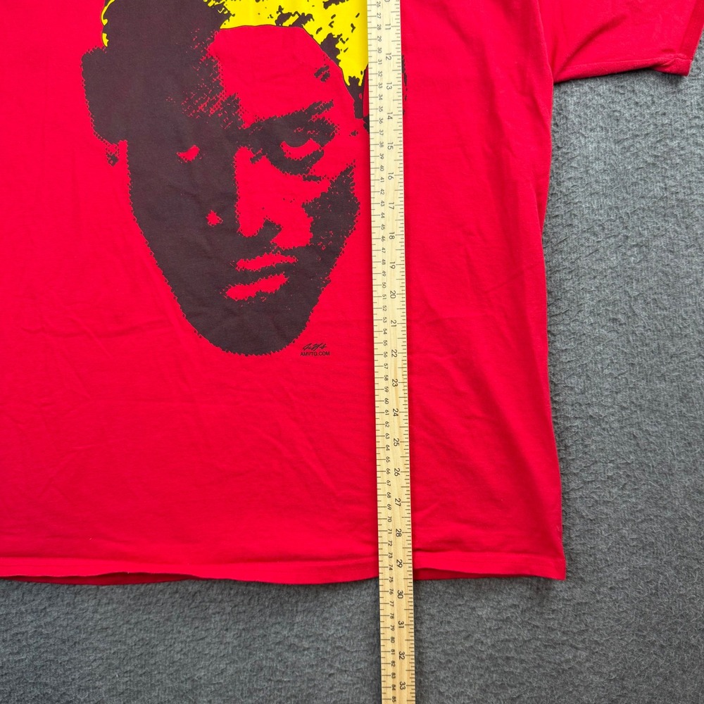 Champion Dennis Rodman Graphic T-Shirt Men's XL Red Short Sleeve Cotton Tee - Picture 4 of 7